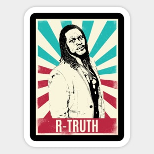 Vintage Retro R-Truth Sticker